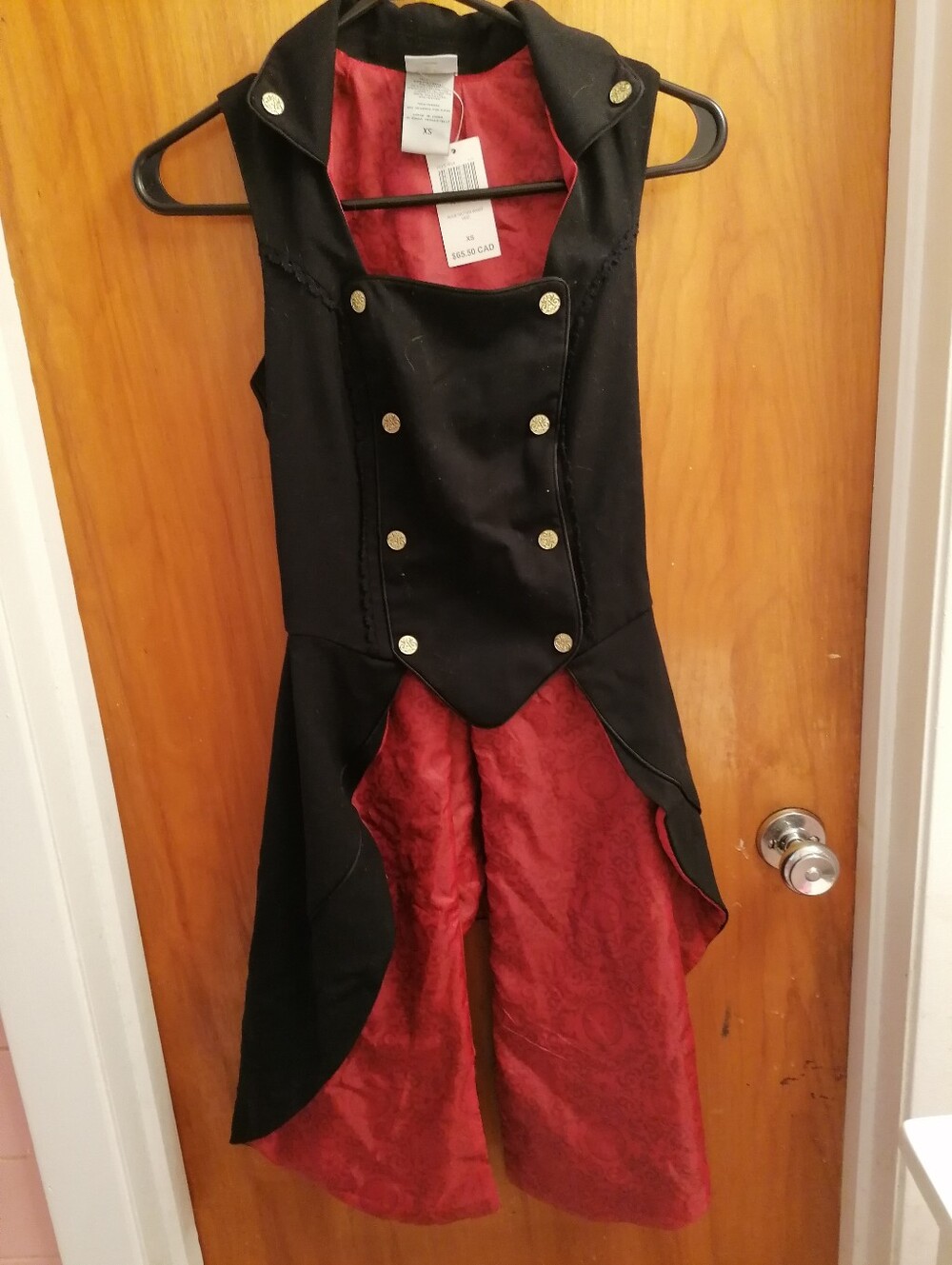Hot Topic Exclusive "Alice Through The Looking Glass" women's XS  waistcoat